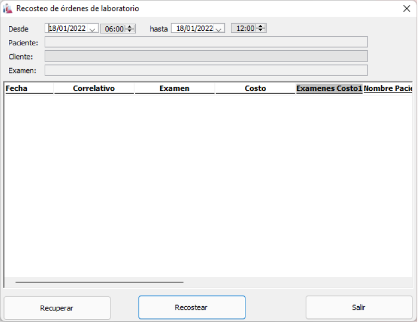 Ajustes, recosteo asignación de costos