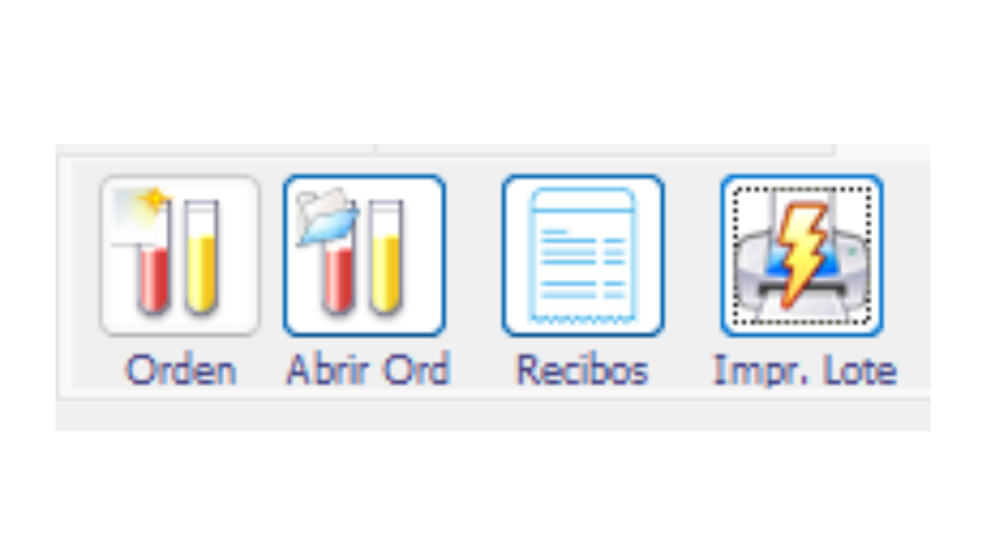 Iconos de recepción