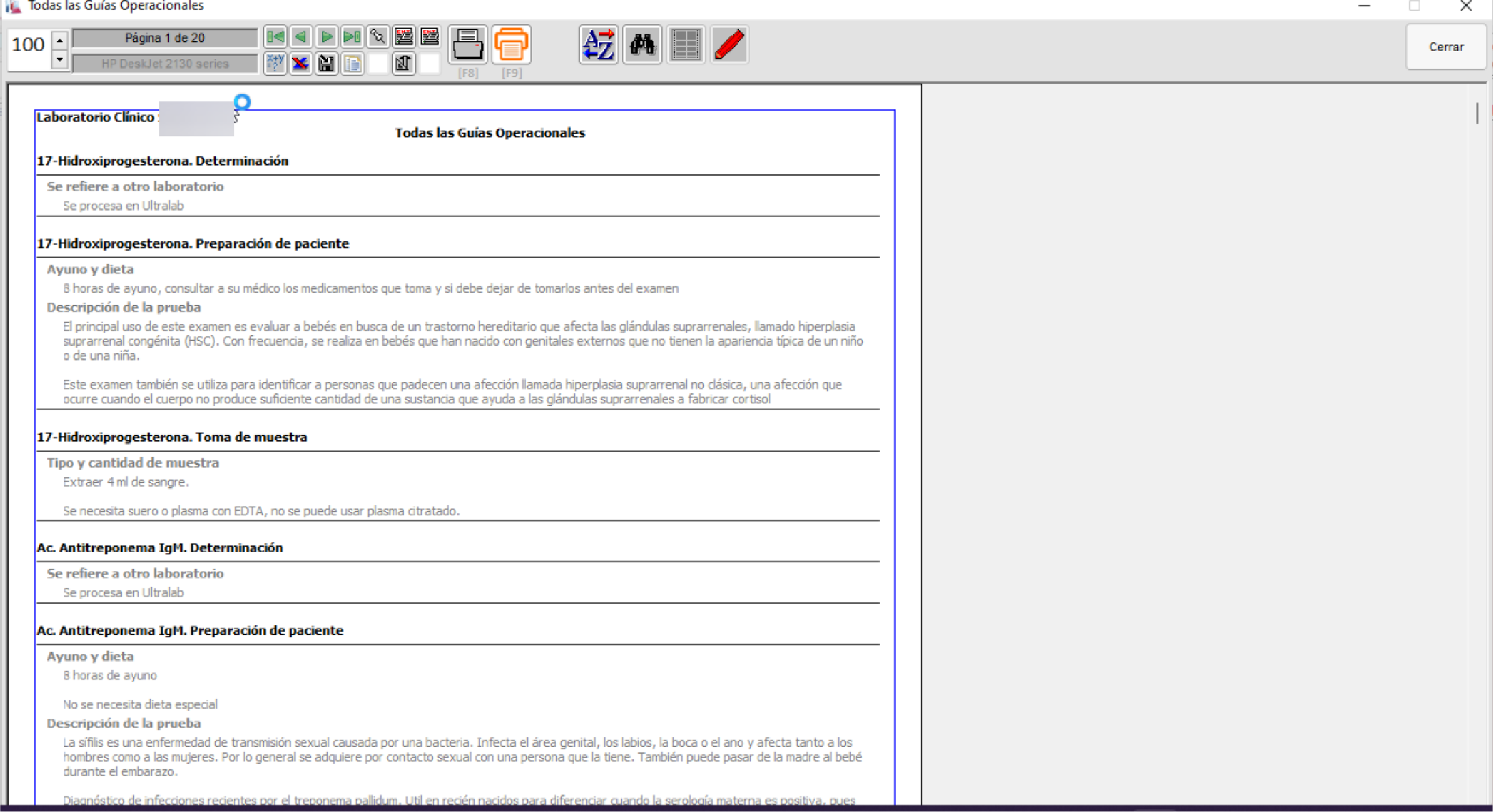 Todas las guías operacionales
