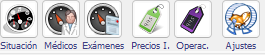 <p>Opciones del módulo de gerencia</p>
